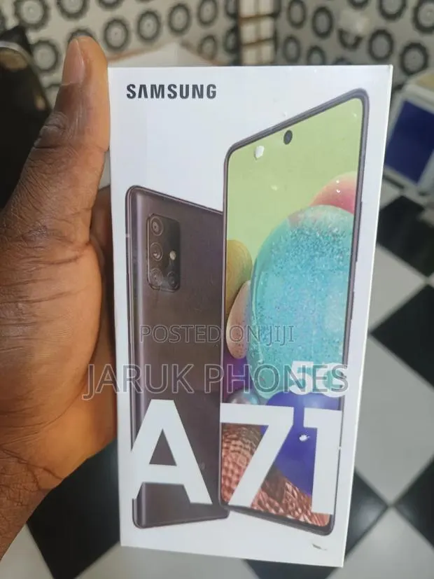 New Samsung Galaxy A71 5G 128 GB Black · Photo 1