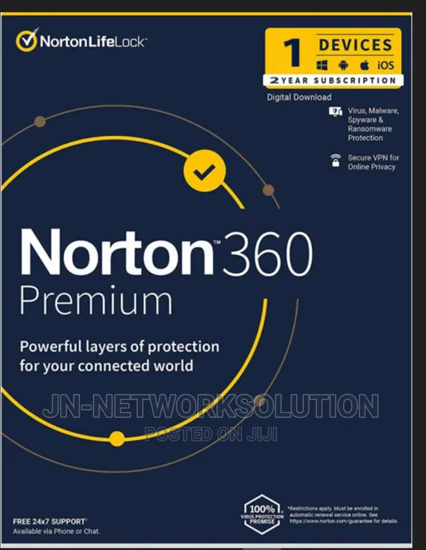 Norton 360 Premium 1 Device 2 Year Windows/Mac/Android/Ios ( · Photo 1