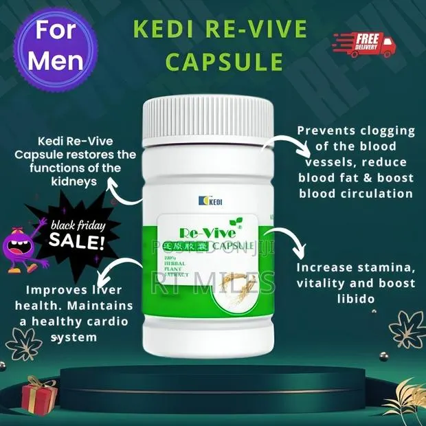 Kedi Revive Capsule - Boost Libido - Stamina - In Ghana · Photo 1