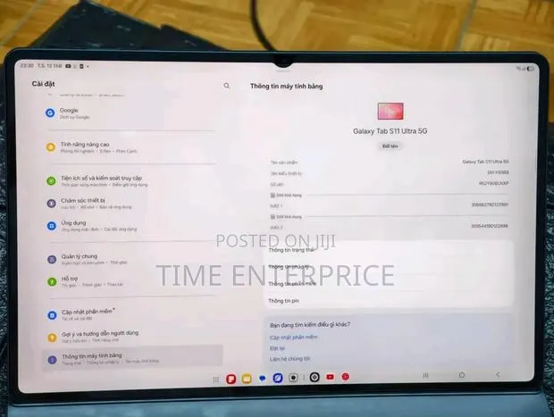 New Samsung Galaxy Tab S11 Ultra 5G 1 TB Black · Photo 1