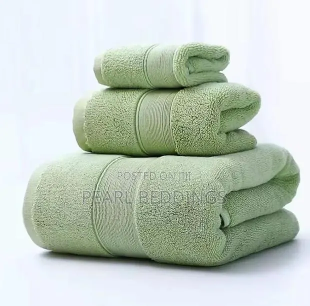 Premium Quality 3pcs Water Absorbent Bath Towel Set Available · Photo 1