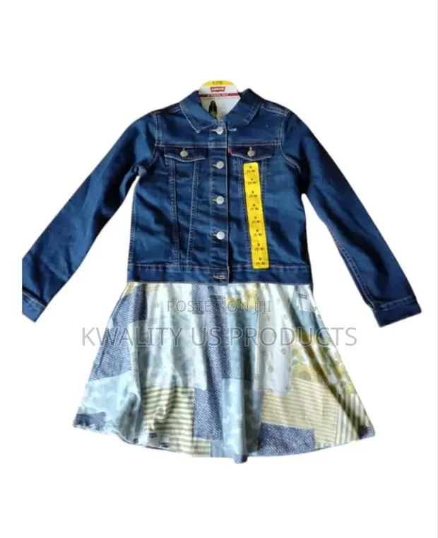 Levi's Girls Denim Dress Set · Photo 1