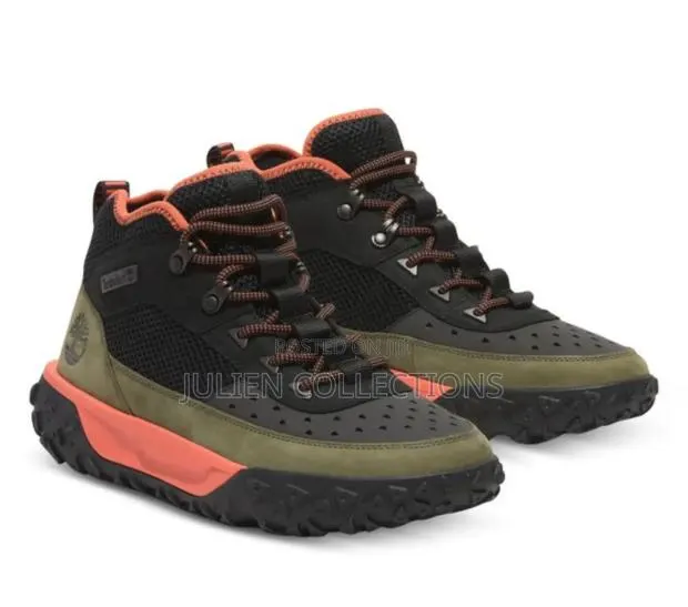Timberland Motion Greenstride Army Green Orange Black · Photo 1