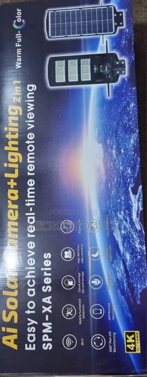 Wifi Solar Camera + Lighting · Photo 1