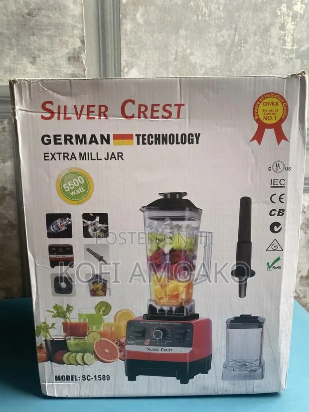 Silver Crest Blender · Photo 1