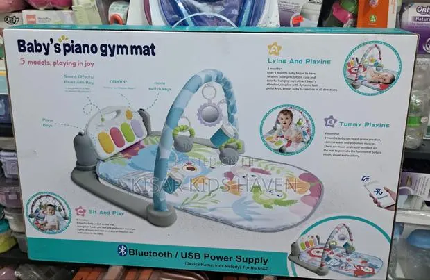 Baby Piano Gym Activity Mat With Bluetooth 0 To 1 Year · Photo 2