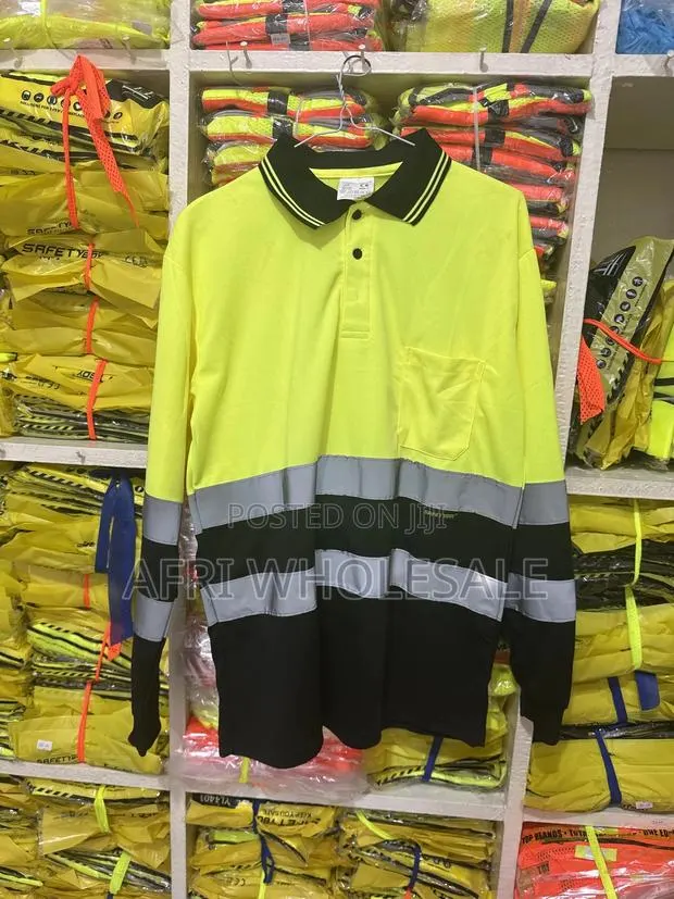 Quality Modern Safety Polo Lacoste Reflective Vest Top · Photo 1