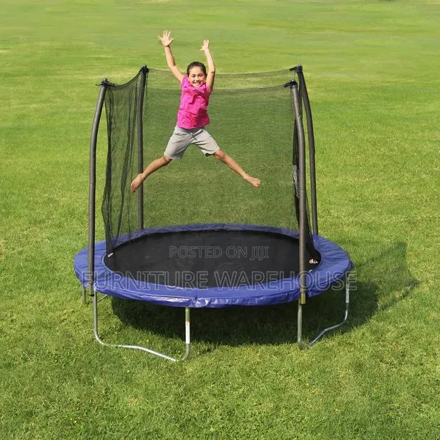 8 Ft Trampoline With Net and Ladder · Photo 1