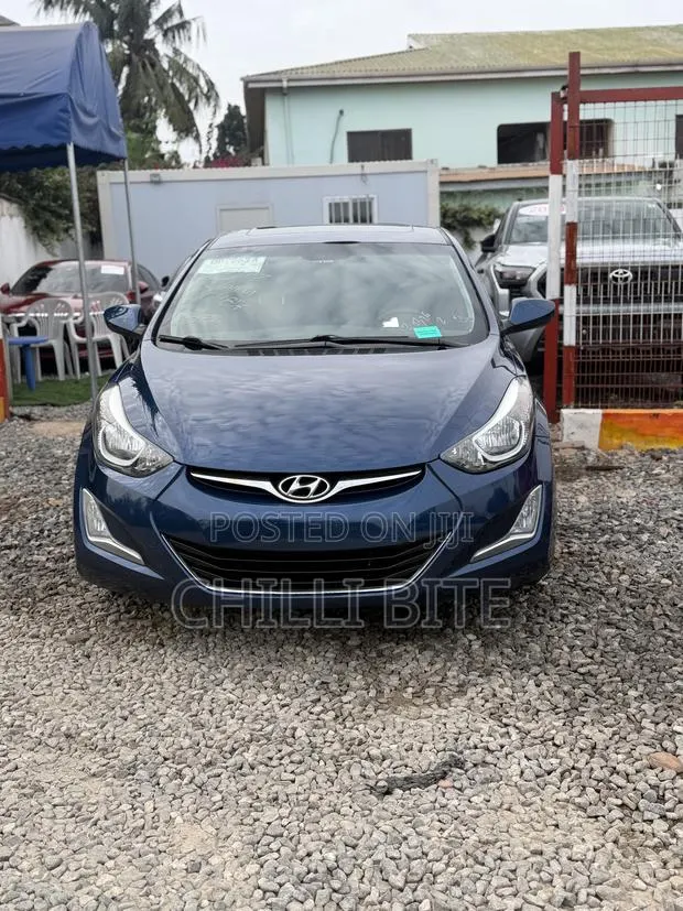 Hyundai Elantra Limited 4dr Sedan (1.8L 4cyl 6A) 2015 Blue
