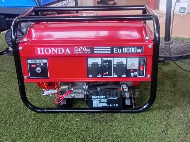 Honda 7kva Petrol Generator – Low Fuel Consumption · Photo 1