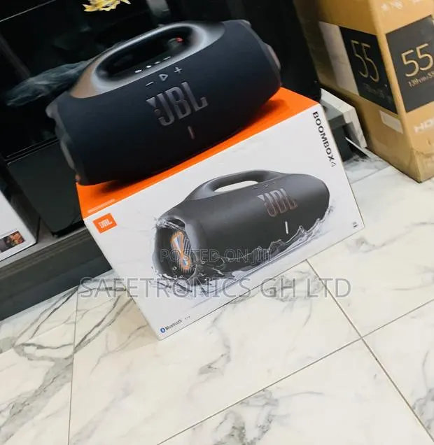 Choose JBL Sound-Bliss Boombox 4 Black Speaker · Photo 1