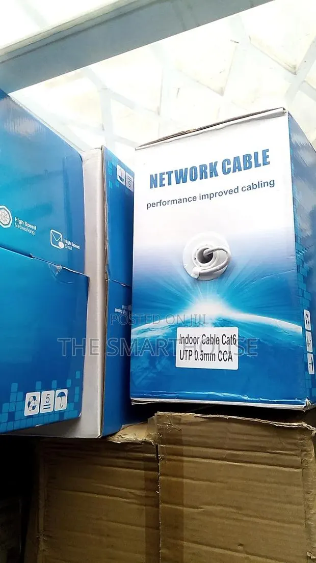 Indoor(305m) Cat6 Pure Copper Cable 0.5mm · Photo 1