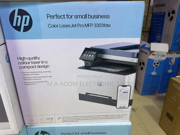 High Quality HP All in One Printer 3303 FDW Color Black/White · Photo 1