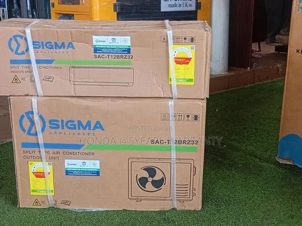 Sigma 1.5 Horse Power Split Unit Air Conditioner 1.5hp · Photo 1