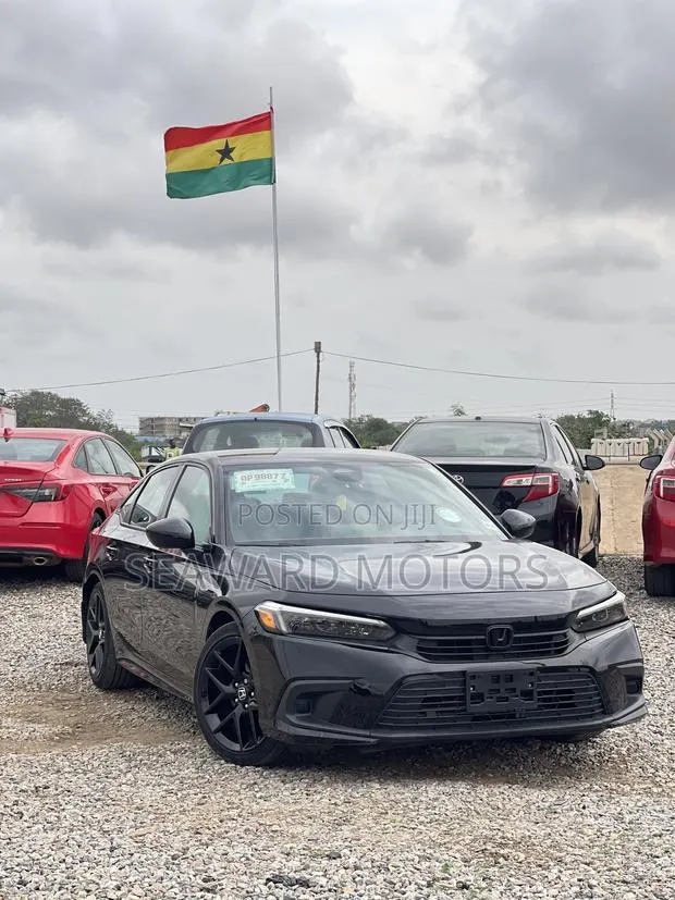 Honda Civic Sport CVT 2024 Black · Photo 1