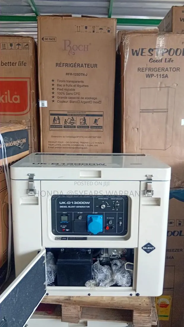 Industrial UK 10kVA Silent Diesel Generator – Built to Last 10kva · Photo 1