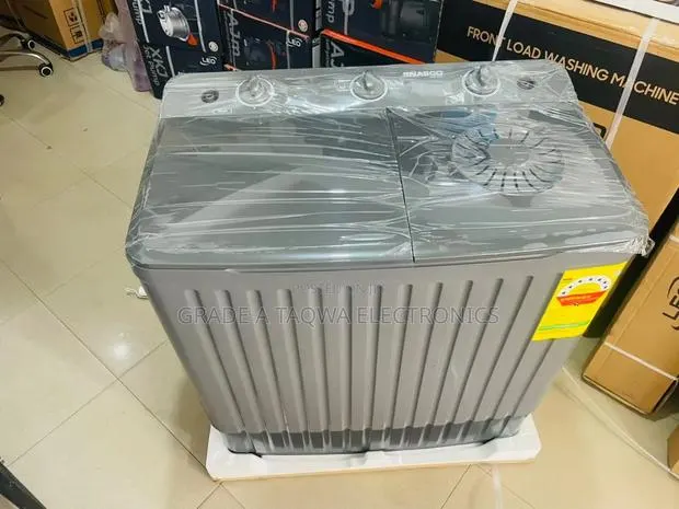 Low Electric Power Usage Nasco 11kg Twin-Tub Washing Machine · Photo 1
