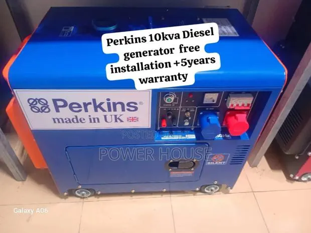 Quantum Flux Perkins Diesel Generator 10kva Silent · Photo 1