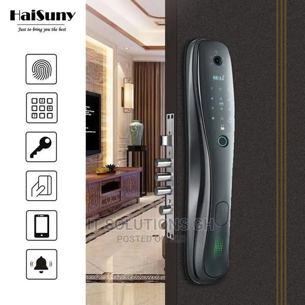 Fingerprint Biometric Door Lock Password Security Door Lock · Photo 1