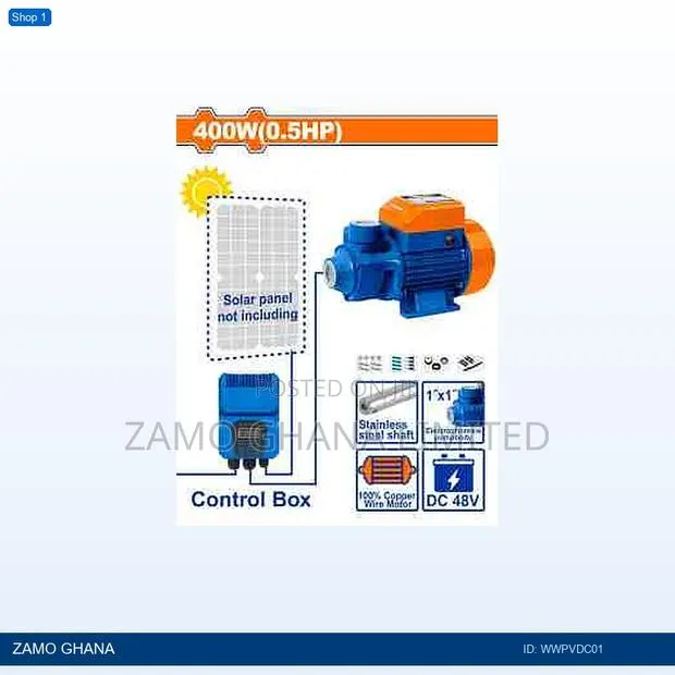 Solar Water - Wwpvdc01 · Photo 1
