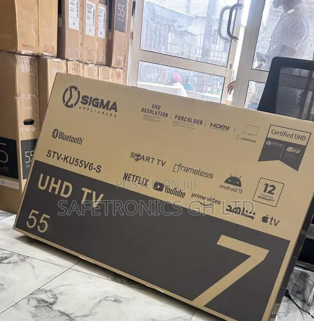 Choose Perfect Sigma 55 Inch Smart HDR (Sig-Ku55v6-S) Led Tv · Photo 1