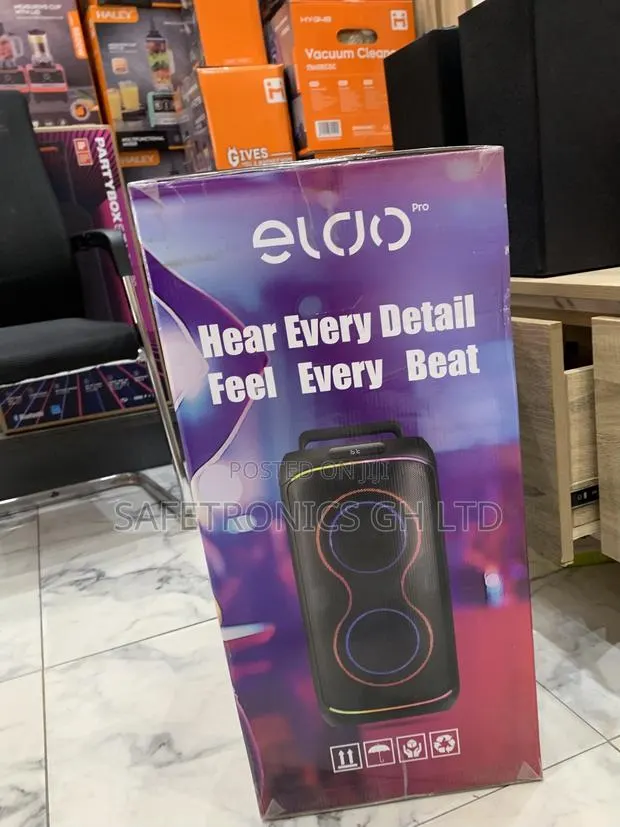 Elegant New Pb1-100 Double 6,5” Bluetooth Eldo Pro Speaker · Photo 1