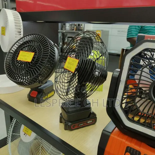 Life Made Easy With Our Fantastic Cordless Rechargeable Heavy Duty Fan · Photo 1