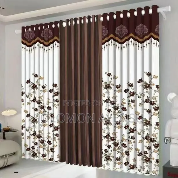 Quality 3 in 1 Sunblock Curtains · Photo 1