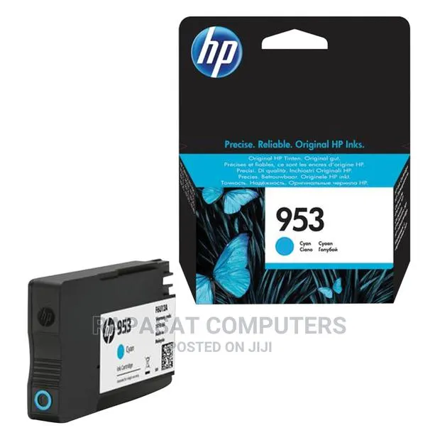 HP 953 Cyan F6U12AE Original Ink Cartridge · Photo 1