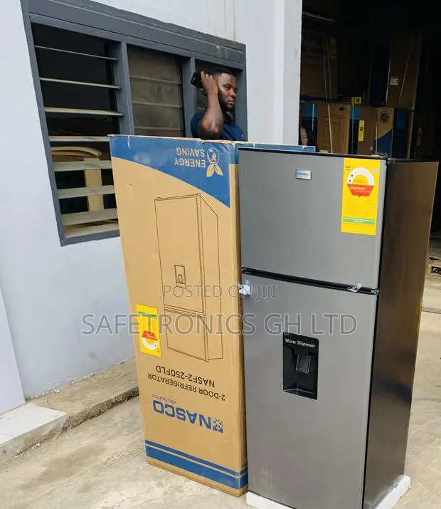Order Top Mount 210L Nasco Grey Nasf2-250fld Fridge · Photo 1