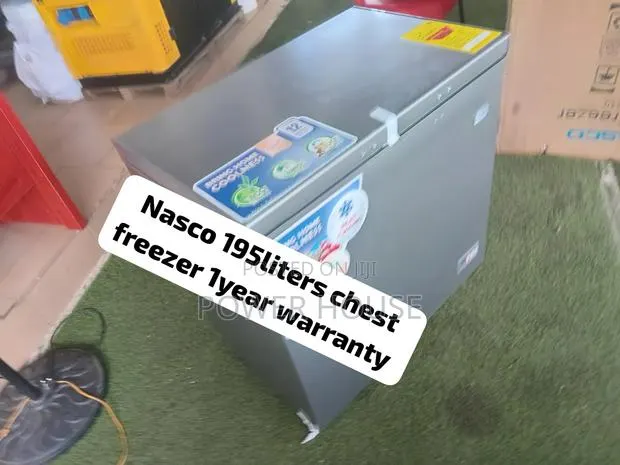 Powerful NASCO 195 Litres Chest Freezer – Spacious, Durable Reliable · Photo 1