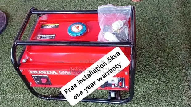 Honda 5kva Petrol Generator – Reliable Power Anytime! 5kva · Photo 1