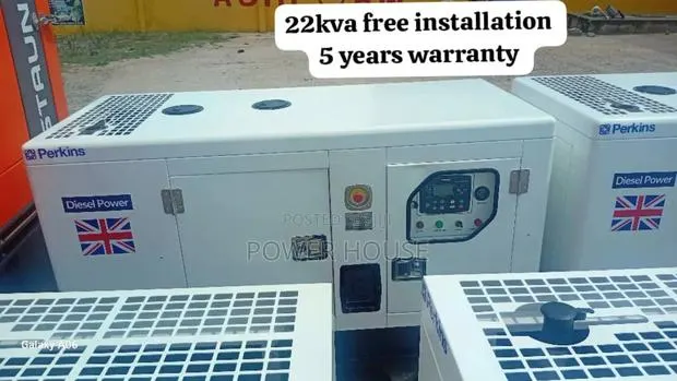 Pekins 22kva Generator – Silent Diesel Engine, Brand New · Photo 1