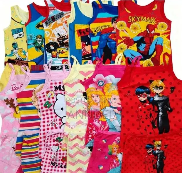 6pcs Boys Vest Set