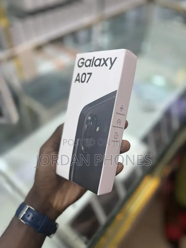 New Samsung Galaxy A07 128 GB Black · Photo 1