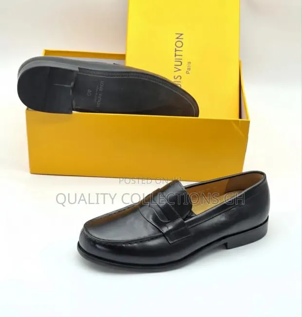 Authentic Louis Vuitton Leather Shoe · Photo 1
