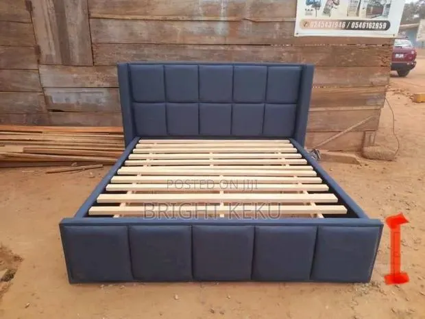 Black Quality Double Bed Frame Available · Photo 1