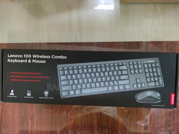 Lenovo 100 Wireless Keyboard and Mouse · Photo 1