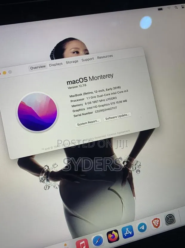 Laptop Apple MacBook Air 8GB Intel Core M3 SSD 256GB · Photo 1