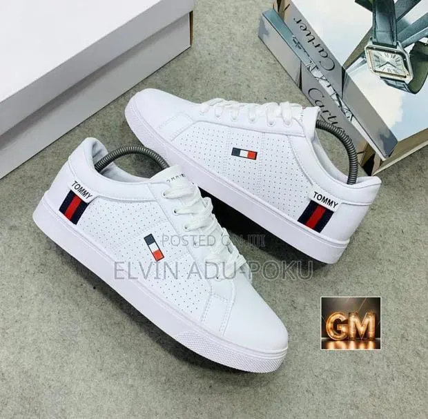 Tommy Hilfiger Low Poshe White Casual Sneaker · Photo 1