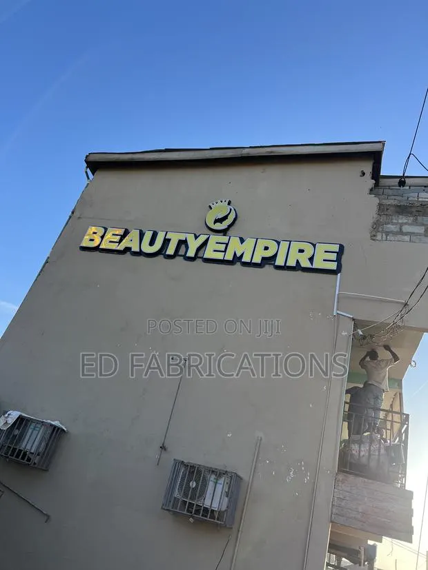 Beauty Empire Wall Signage · Photo 1