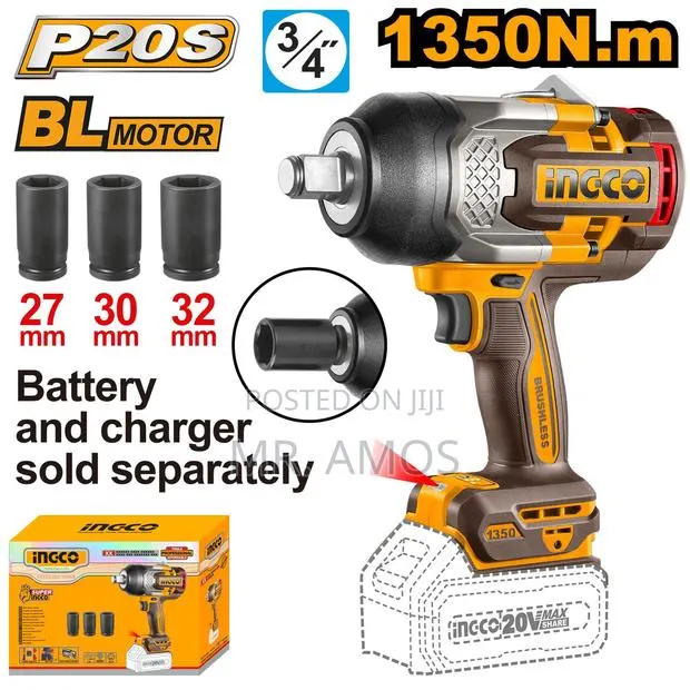 1350nm 3/4" Dr. Impact Wrench - Ciwli201351 (Bare Unit) · Photo 1