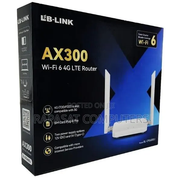 Lb-Link Bl-Cpe600eu Ax300 Wi-Fi 6 4g Lte Sim Router · Photo 1
