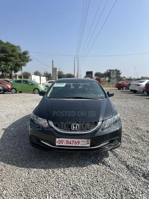 Honda Civic EX 4dr Sedan (1.8L 4cyl CVT) 2014 Black · Photo 1