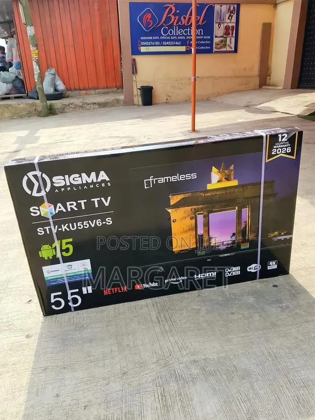 Quality Screen Sigma 55 Inches Uhd Smart Television · Photo 1