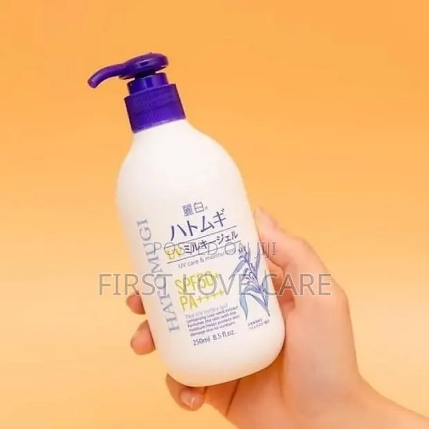 Hatomugi Sunscreen Uv Milky Gel SPF 50 250ml · Photo 1