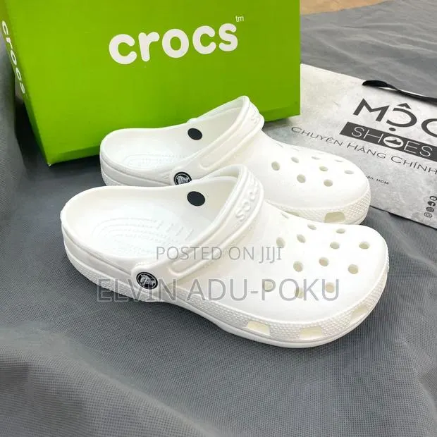 Crocs Classic Perforated Sandals In Different Colours , Swipe >>> · Photo 1