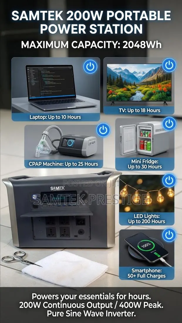 Samtek St-2000 Portable Power Station · Photo 1