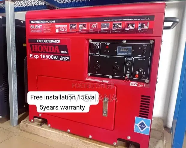 Honda 15kVA Generator – Powerful Performance, Reliable Power 15kva · Photo 1