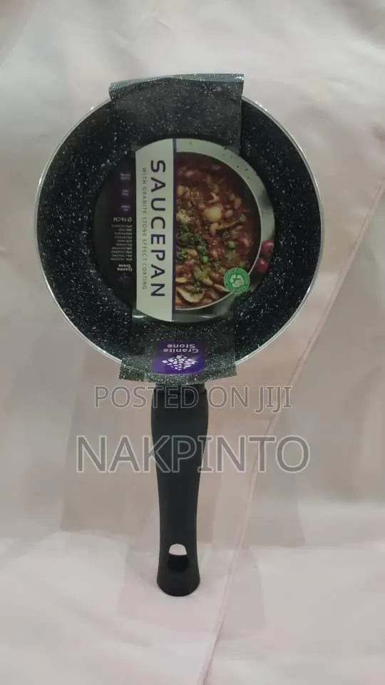Premium Non-Stick Saucepan With Granite Stone Coating - 16cm · Photo 1